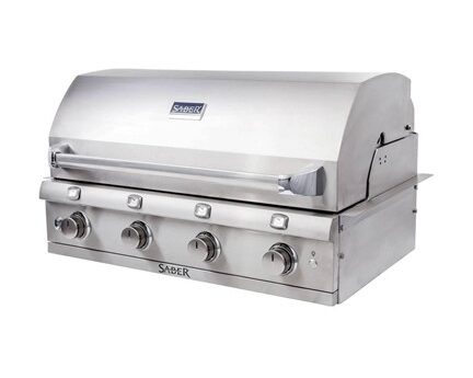 Stainless Steel 4-Burner Built-In Gas Grill