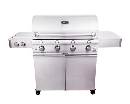 Stainless Steel 4-Burner Gas Grill